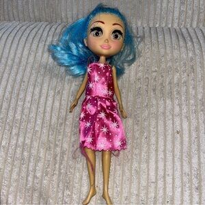 Little Bebops High Key Besties Retro doll blue hair big eyes